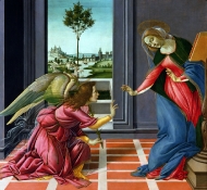 annunciation - Botticelli