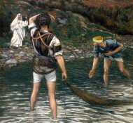 calling of st peter and st andrew - Tissot