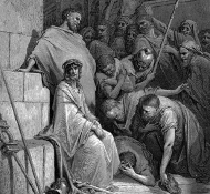 christ mocked - Dore