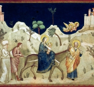 Flight into Egypt - Bondone