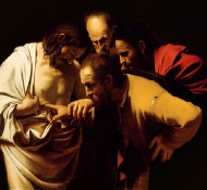 incredulity of st thomas - Caravaggio