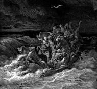 jesus stilling the tempest - Dore