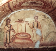 Woman at the Well, Catacomb - Scala